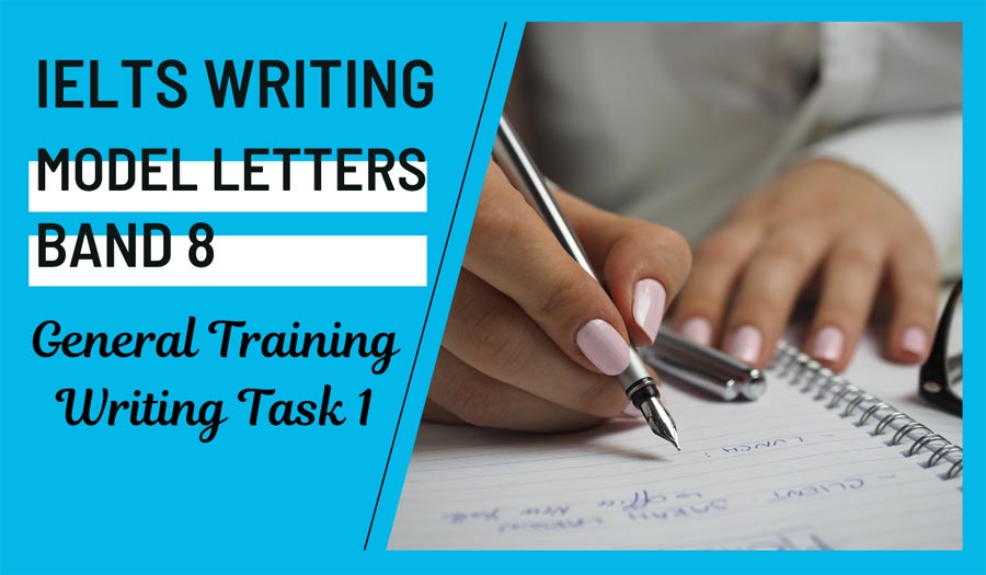 IELTS Model Letter Samples Band 8, 2023